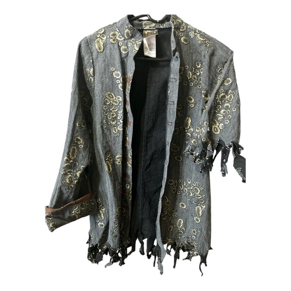 HTF Disney Store Pirates of the Caribbean Davy Jones Costume Child Size 10/12 - Picture 5 of 7